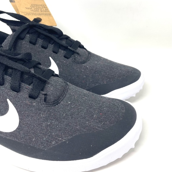💖MEGA SALE💖NIKE VICTORY G LITE Black Canvas Men's Sneakers CW8190 024 - Picture 2 of 11